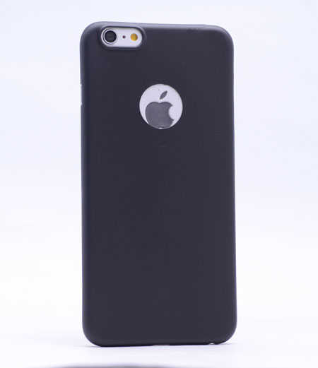 Apple iPhone 6 Plus Kılıf Zore 1.Kalite PP Silikon Siyah