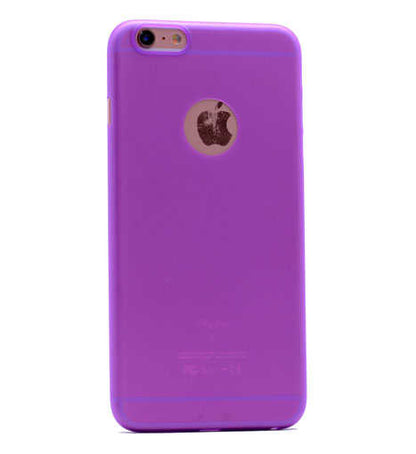 Apple iPhone 6 Plus Kılıf Zore 1.Kalite PP Silikon Mor