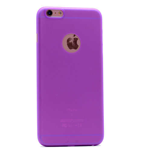 Apple iPhone 6 Plus Kılıf Zore 1.Kalite PP Silikon Mor