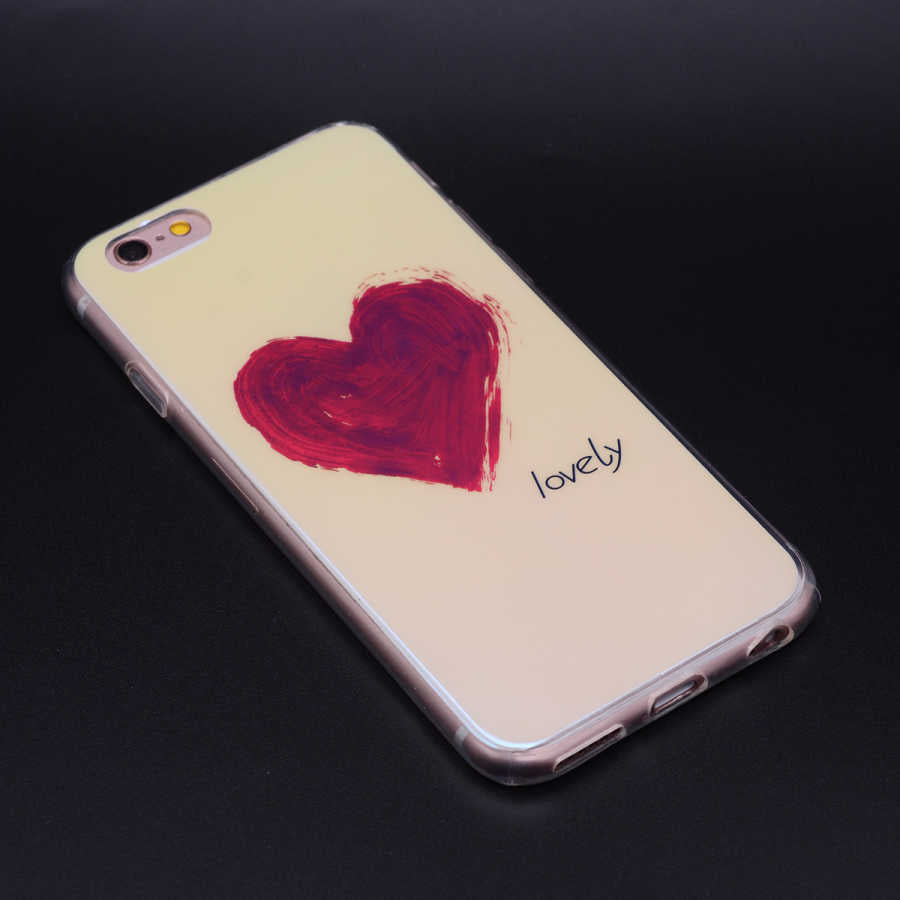 Apple iPhone 6 Plus Kılıf Zore Fani Silikon NO3
