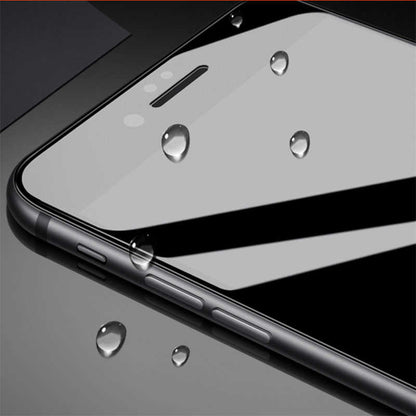 Apple iPhone 6 Plus Zore 3D Latte Cam Ekran Koruyucu Beyaz