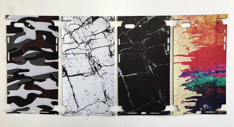 Apple iPhone 6 Zore 5D Desenli Sticker Kapalama Desen