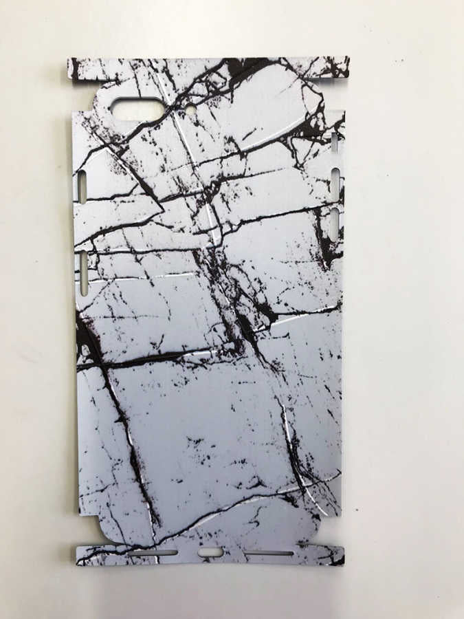 Apple iPhone 6 Zore 5D Desenli Sticker Kapalama Desen