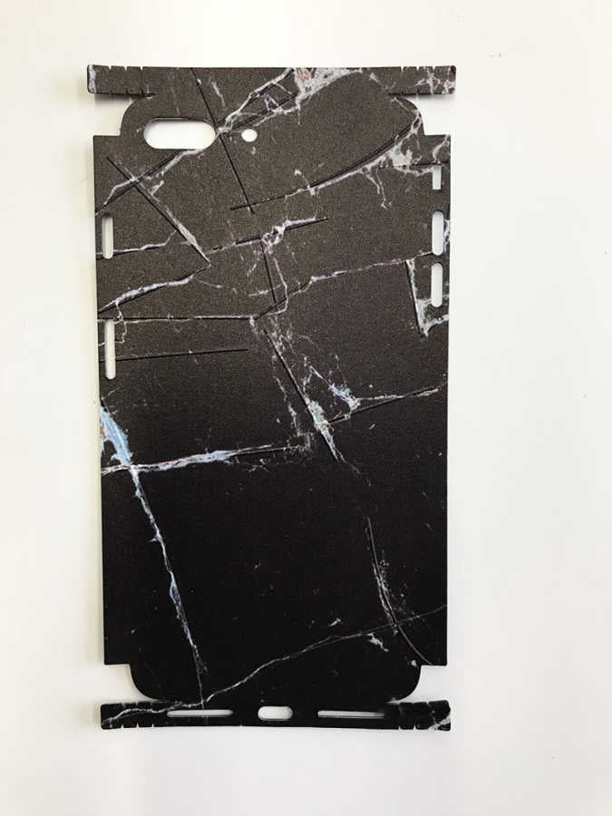 Apple iPhone 6 Zore 5D Desenli Sticker Kapalama Desen