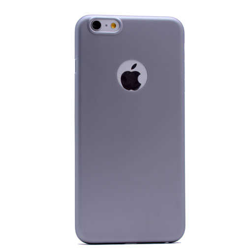 Apple iPhone 7 Kılıf Zore 1.Kalite PP Silikon Gri
