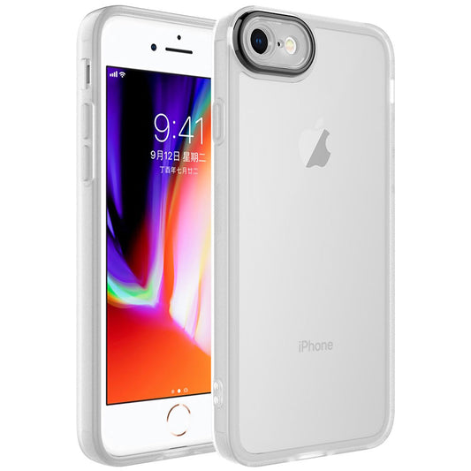 Apple iPhone 7 Kılıf Kamera Korumalı Transparan Zore Post Kapak Renksiz