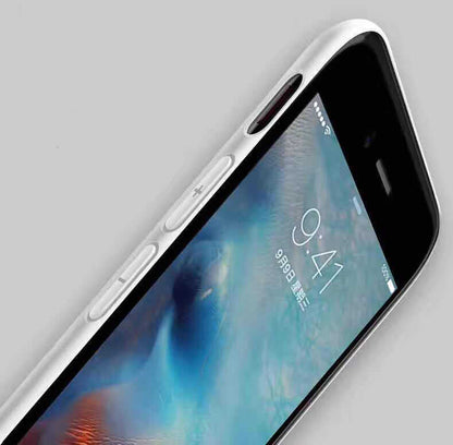 Apple iPhone 7 Kılıf Zore Buttom Kapak Siyah