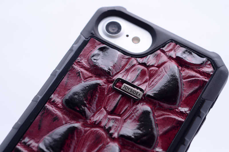 Apple iPhone 7 Kılıf Zore Crocow Kapak Bordo