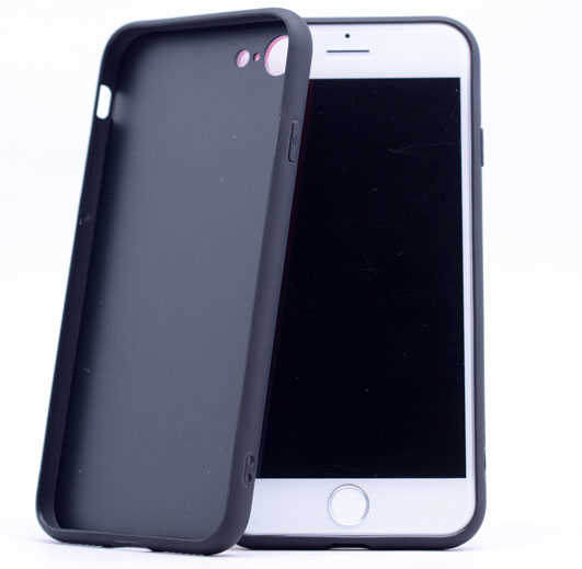 Apple iPhone 7 Kılıf Zore Ebruli Cam Kapak NO6