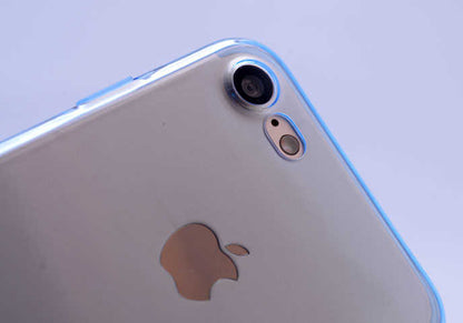 Apple iPhone 7 Kılıf Zore İmax Silikon Kılıf Füme