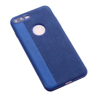 Apple iPhone 7 Plus Kılıf Zore City Silikon Lacivert