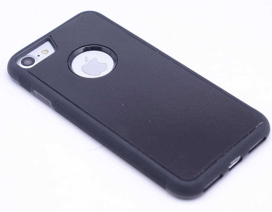 Apple iPhone 7 Plus Kılıf Zore Kaymaz Kapak Siyah