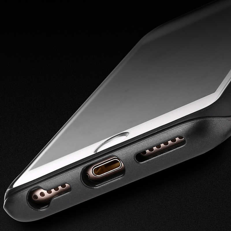 Apple iPhone 7 Plus Kılıf Zore Wave Standlı Mıknatıslı Kapak Gri