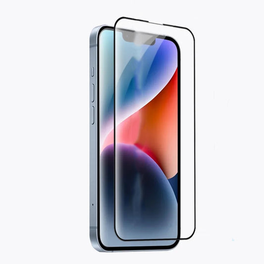 Apple iPhone 7 Zore Darbeye Dayanıklı Anti Statik Temperli Cam Ekran Koruyucu Siyah