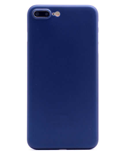 Apple iPhone 8 Kılıf Zore 1.Kalite PP Silikon Lacivert