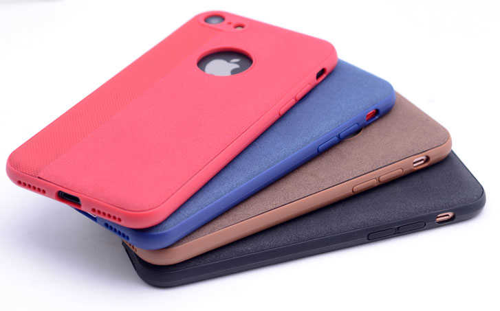 Apple iPhone 8 Kılıf Zore City Silikon Lacivert
