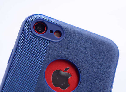 Apple iPhone 8 Kılıf Zore City Silikon Kırmızı