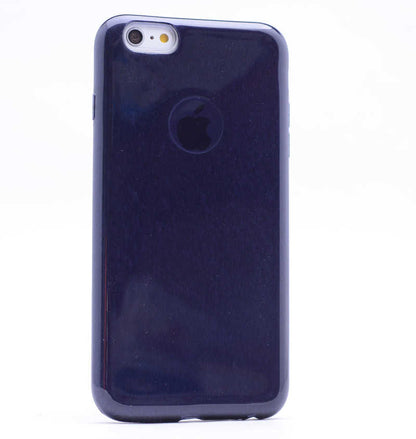 Apple iPhone 8 Kılıf Zore Shining Silikon Siyah