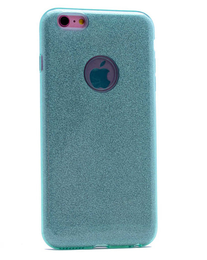 Apple iPhone 8 Kılıf Zore Shining Silikon Gümüş