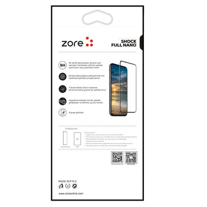 Apple iPhone 8 Plus Zore Shock Full Nano Beyaz
