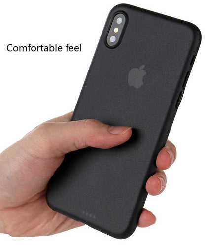 Apple iPhone X Kılıf Zore 1.Kalite PP Silikon Lacivert