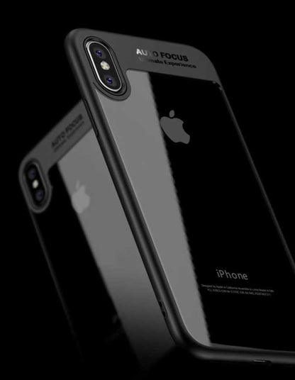 Apple iPhone X Kılıf Zore Buttom Kapak Kırmızı