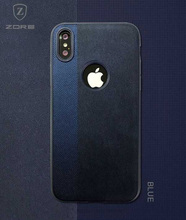 Apple iPhone X Kılıf Zore City Silikon Kırmızı