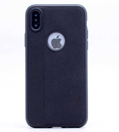 Apple iPhone X Kılıf Zore City Silikon Siyah