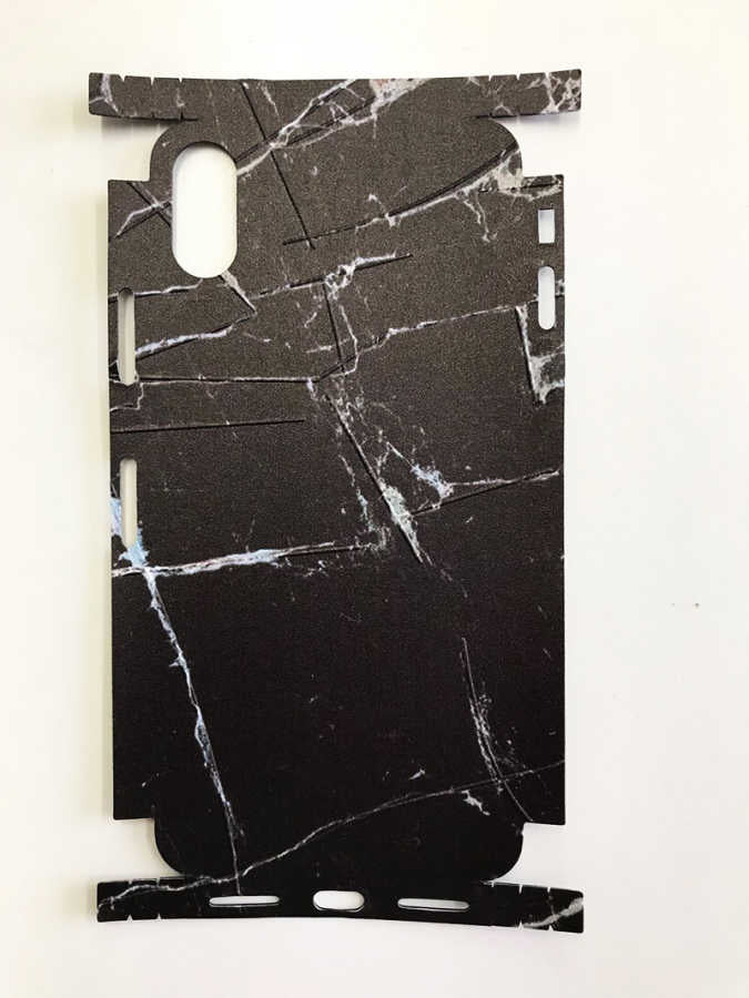 Apple iPhone X Zore 5D Desenli Sticker Kaplama Desen