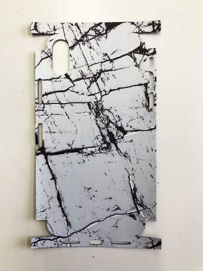 Apple iPhone X Zore 5D Desenli Sticker Kaplama Desen