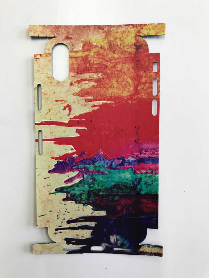 Apple iPhone X Zore 5D Desenli Sticker Kaplama Desen