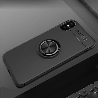 Apple iPhone X Kılıf Zore Ravel Silikon Kapak Siyah