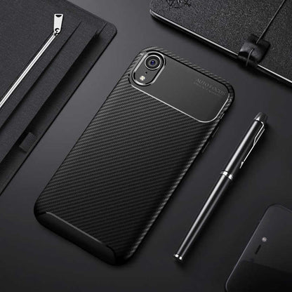 Apple iPhone XR 6.1 Kılıf Zore Negro Silikon Kapak Siyah