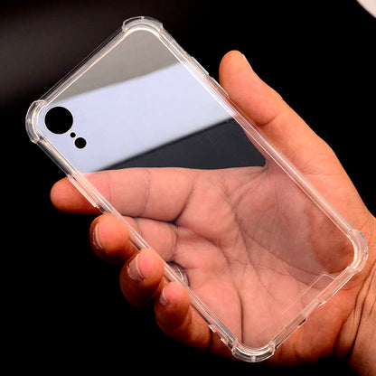 Apple iPhone XR 6.1 Kılıf Zore Nitro Anti Shock Silikon Renksiz