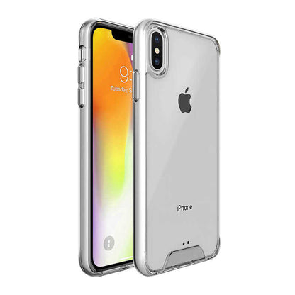 Apple iPhone XS Max 6.5 Kılıf Zore Gard Silikon Renksiz
