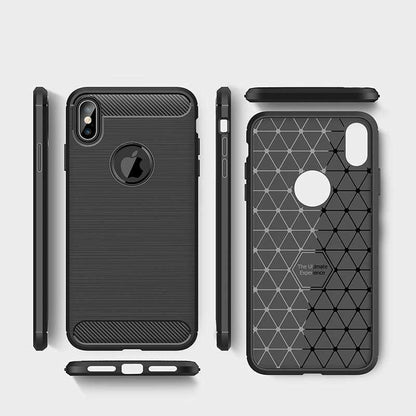 Apple iPhone XS Max 6.5 Kılıf Zore Room Silikon Kapak Siyah