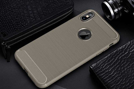 Apple iPhone XS Max 6.5 Kılıf Zore Room Silikon Kapak Gri