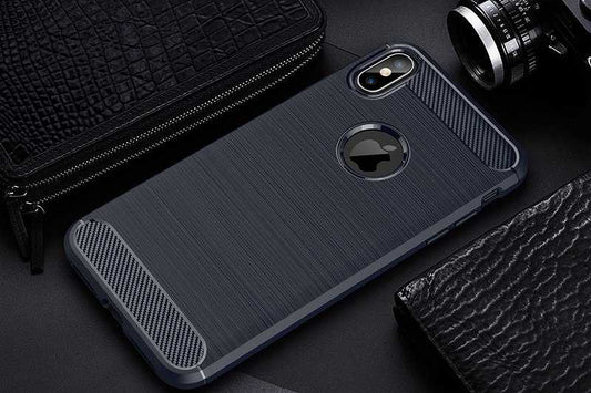 Apple iPhone XS Max 6.5 Kılıf Zore Room Silikon Kapak Lacivert