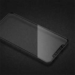 Apple iPhone XS Max 6.5 Zore 3D Latte Cam Ekran Koruyucu Siyah
