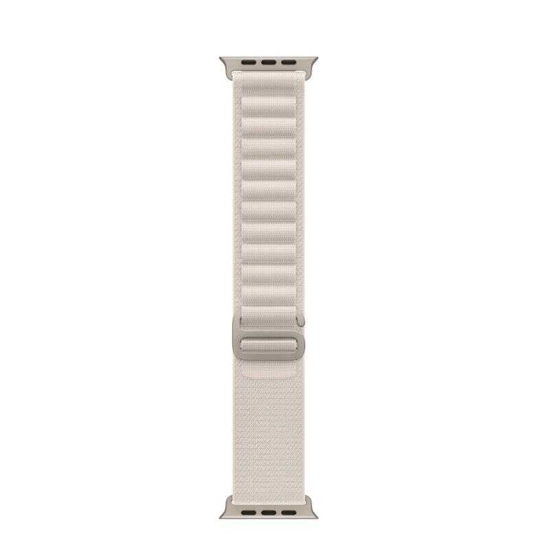 Apple Watch 10 42mm Zore KRD-74 Hasır Kordon Turuncu