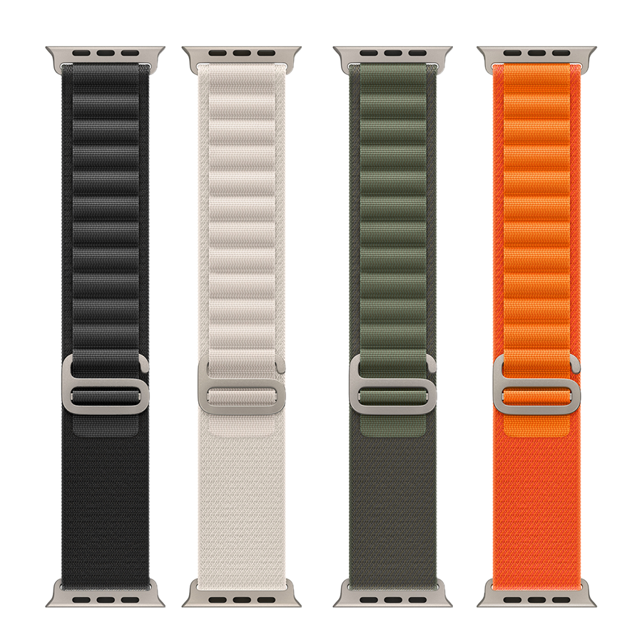 Apple Watch 10 42mm Zore KRD-74 Hasır Kordon Mavi