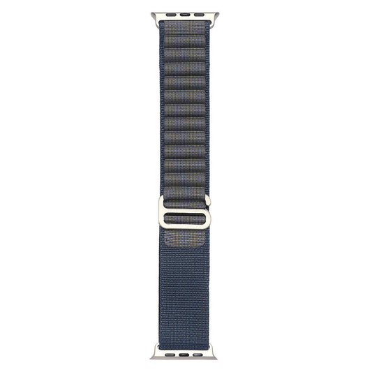 Apple Watch 10 42mm Zore KRD-74 Hasır Kordon Mavi