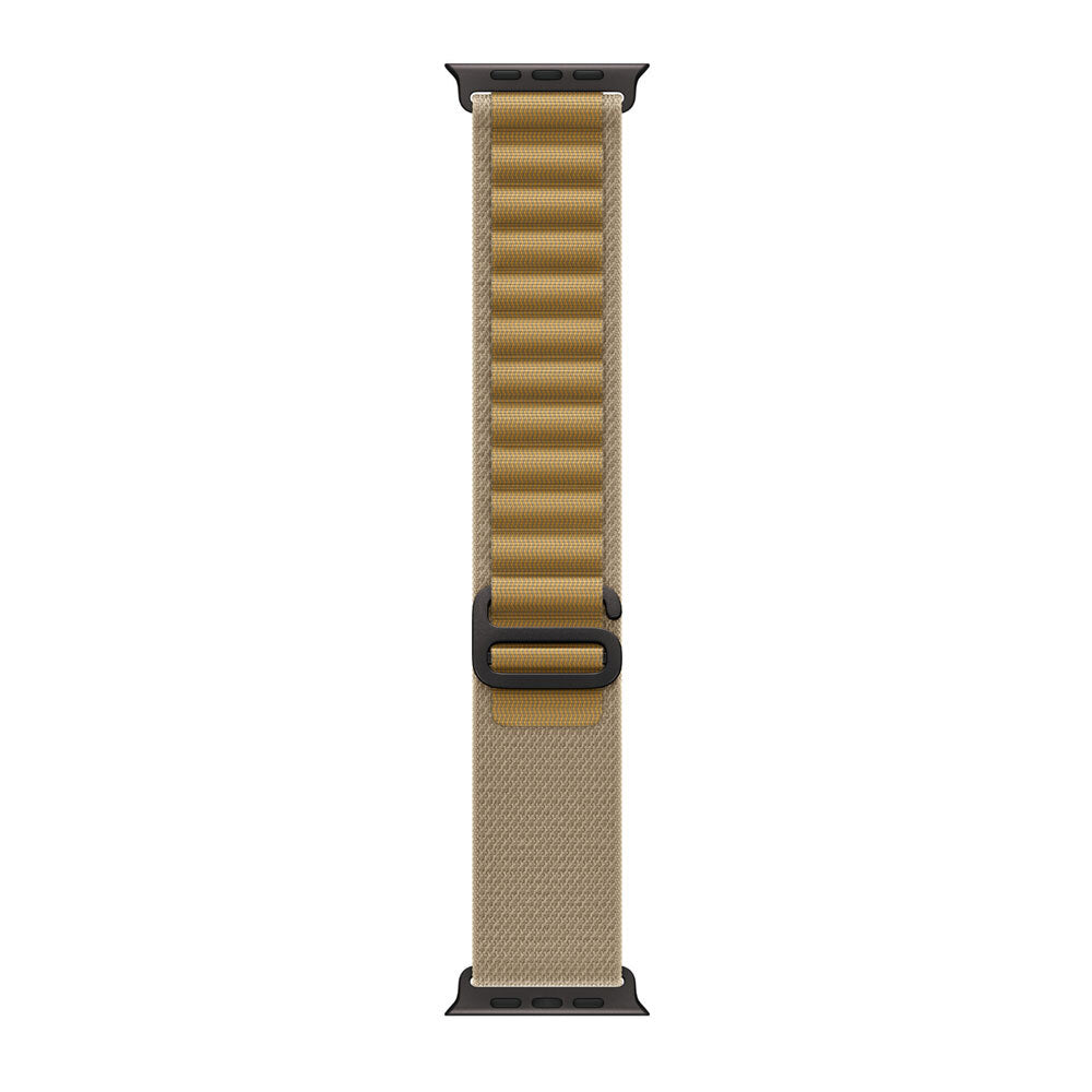 Apple Watch 10 42mm Zore KRD-74 Hasır Kordon Turuncu