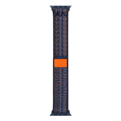 Apple Watch 10 46mm KRD-91 Hasır Kordon Strap Kayış Mavi