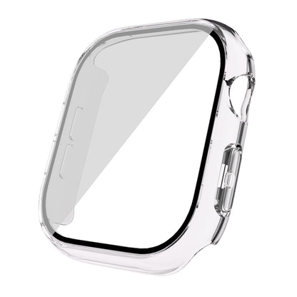 Apple Watch 10 46mm Sert PC Kasa Electroplatink Çerçeveli Ekran Koruyucu Zore Watch Gard 36 Colorful