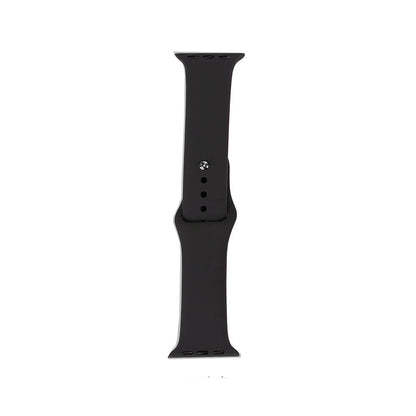 Apple Watch 38mm Band Serisi Klasik Kordon Silikon Strap Kayış Gri