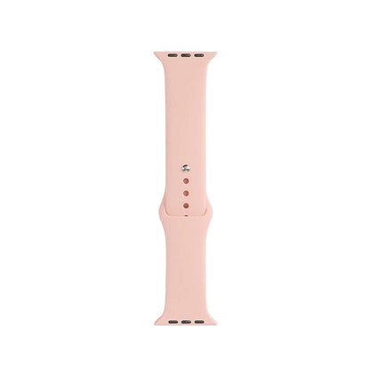 Apple Watch 38mm Band Serisi Klasik Kordon Silikon Strap Kayış Vintage Rose