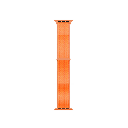 Apple Watch 38mm Kordon Band-03 Serisi Hasır Strap Kayış Papaya