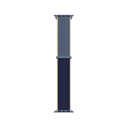 Apple Watch 38mm Kordon Band-03 Serisi Hasır Strap Kayış Alaskan Blue