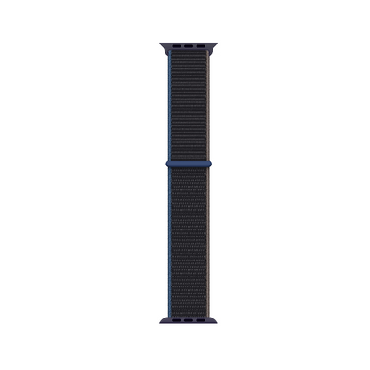 Apple Watch 38mm Kordon Band-03 Serisi Hasır Strap Kayış Charceal